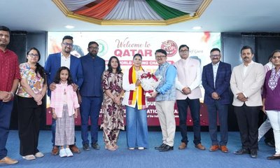 ಸ್ಟಾರ್‌ ಬಾಕ್ಸರ್ ನಿಖತ್ ಜರೀನ್‌ಗೆ ಕತಾರ್‌ನಲ್ಲಿ ಸನ್ಮಾನ