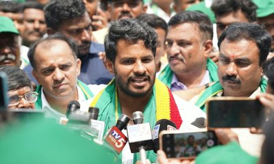 ಹಾಯ್-ಹಲೋ ಪಿತಾಮಹ ಯಾರು ಅಂತ ಜಗತ್ತೇ ನೋಡಿದೆ: ನಿಖಿಲ್