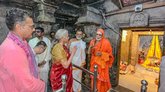 ಹಂಪಿ ಶ್ರೀ ವಿರೂಪಾಕ್ಷ ದೇವಸ್ಥಾನಕ್ಕೆ ನಿರ್ಮಲಾ ಸೀತಾರಾಮನ್ ಭೇಟಿ