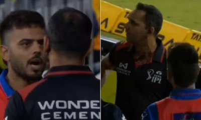 CSK vs DC: ಅಂಪೈರ್ ಜತೆ ವಾದ: ನಿತೀಶ್ ರಾಣಾಗೆ ಭಾರೀ ದಂಡ