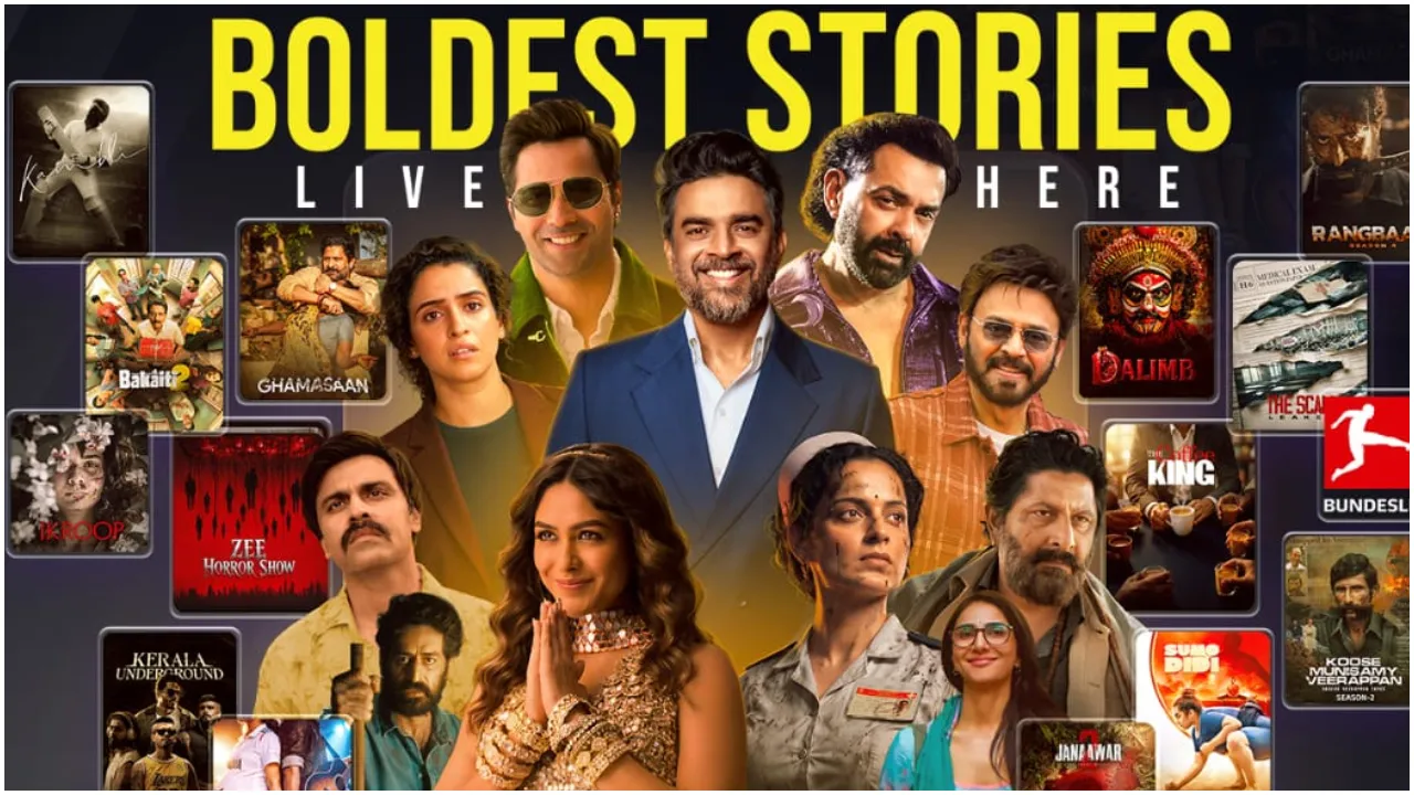 OTT ವೀಕ್ಷಕರಿಗೆ ಭರ್ಜರಿ ಗುಡ್ ನ್ಯೂಸ್ ಕೊಟ್ಟ ಜೀ5; 7 ಭಾಷೆಯಲ್ಲಿ ಹೊಸ ವೆಬ್ ಸಿರೀಸ್, ಸಿನಿಮಾಗಳ ಘೋಷಣೆ!