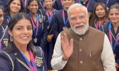 ಕಾಮನ್‌ವೆಲ್ತ್‌ ಪದಕ ವಿಜೇತರನ್ನು ಭೇಟಿಯಾದ ಮೋದಿ