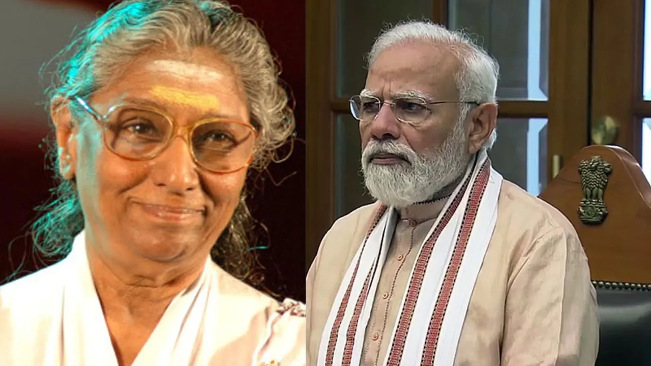 S Janaki: ಗಾನಕೋಗಿಲೆ ಎಸ್.ಜಾನಕಿ ಅಸ್ತಂಗತ; ಪ್ರಧಾನಿ ಮೋದಿ ಸಂತಾಪ