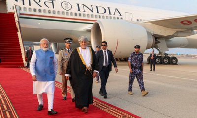 ಒಮಾನ್‌ಗೆ ಆಗಮಿಸಿದ ಪ್ರಧಾನಿ ಮೋದಿಗೆ ಯಕ್ಷಗಾನ- ನೃತ್ಯದ ಸ್ವಾಗತ