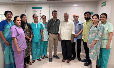 ಉಬ್ಬಸದಿಂದ ಬಳಲುತ್ತಿದ್ದ ವ್ಯಕ್ತಿಗೆ ಯಶಸ್ವಿ ಚಿಕಿತ್ಸೆ
