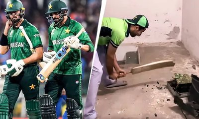 ಭಾರತ ವಿರುದ್ಧ ಸೋಲು; ಟಿ.ವಿ ಒಡೆದು ಹಾಕಿದ ಪಾಕ್‌ ಅಭಿಮಾನಿ