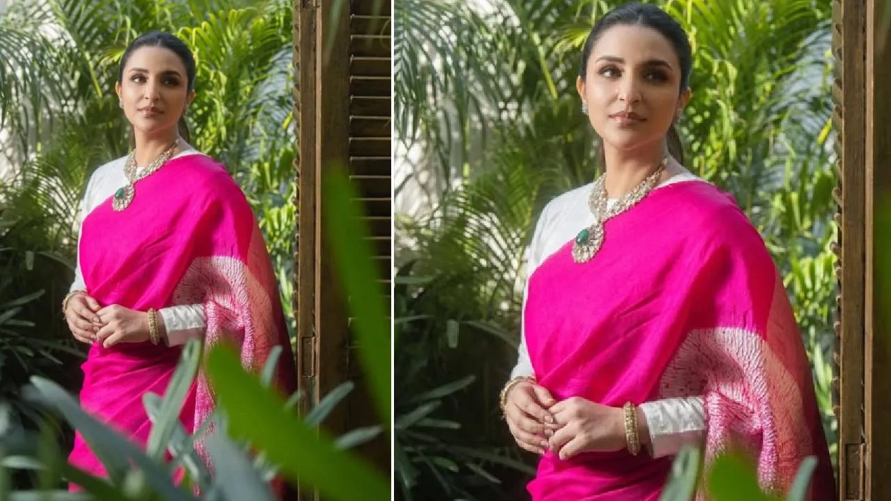 Star Fashion 2026: ಸಿಂಪಲ್‌ ಪಿಂಕ್‌ ಸೀರೆಯಲ್ಲಿ ಪರಿಣಿತಿ ಚೋಪ್ರಾ ಕಮ್‌ಬ್ಯಾಕ್‌ - Image 2