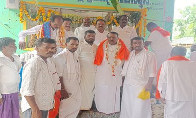 ಕೊಲ್ಲಾಪುರಲ್ಲಮ್ಮ ದೇವಿಯ ಪ್ರತಿಷ್ಠಾಪನೆ