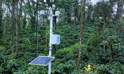 ಕಾಫಿ ತೋಟಗಳಲ್ಲಿ ‘ಡೀಪ್‌ಫ್ಲೋ’ ಹೈಪರ್‌ಲೋಕಲ್ ಹವಾಮಾನ ತಂತ್ರಜ್ಞಾನ