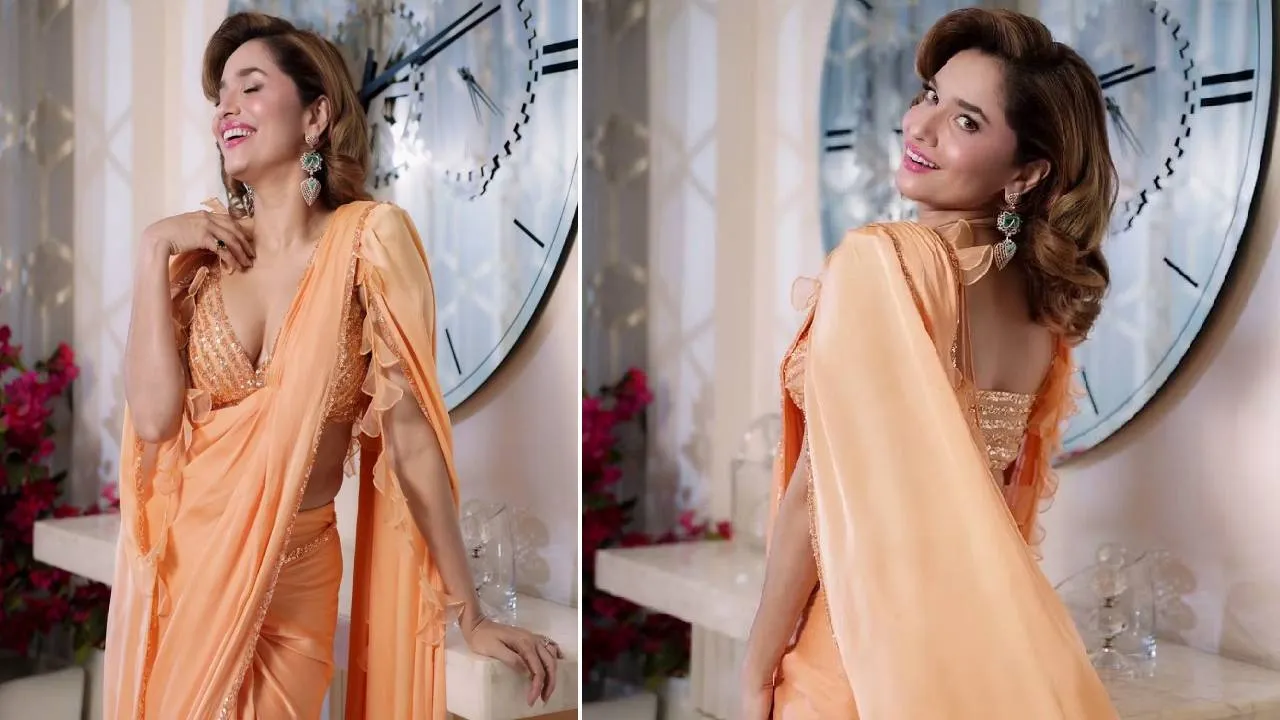 Saree Fashion 2026: ಕೇಪ್‌ ಡಿಸೈನ್‌ನ ಸಾದಾ ಸೀರೆಯ ಸ್ಟೈಲಿಂಗ್‌ಗೆ ಇಲ್ಲಿವೆ ಐಡಿಯಾ - Image 4