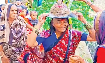 ಮಳೆರಾಯನಿಗೆ ಗುರ್ಜಿ ಪೂಜೆ