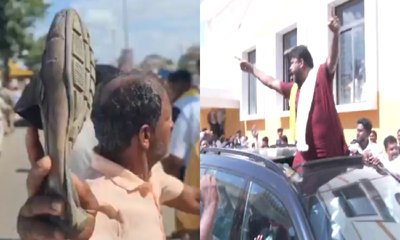 ಶಾಸಕ ಪ್ರದೀಪ್ ಈಶ್ವರ್‌ ಮೇಲೆ ಚಪ್ಪಲಿ ಎಸೆದವರ ಬಂಧನ