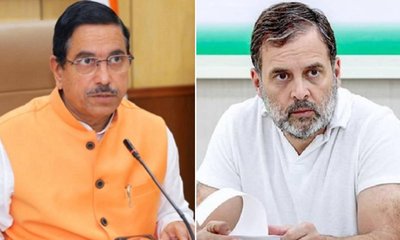 ಅಧಿವೇಶನ ಇದ್ದಾಗಲೆಲ್ಲ ರಾಹುಲ್ ವಿದೇಶದಲ್ಲೇ ಹೆಚ್ಚಿರ್ತಾರೆ: ಜೋಶಿ