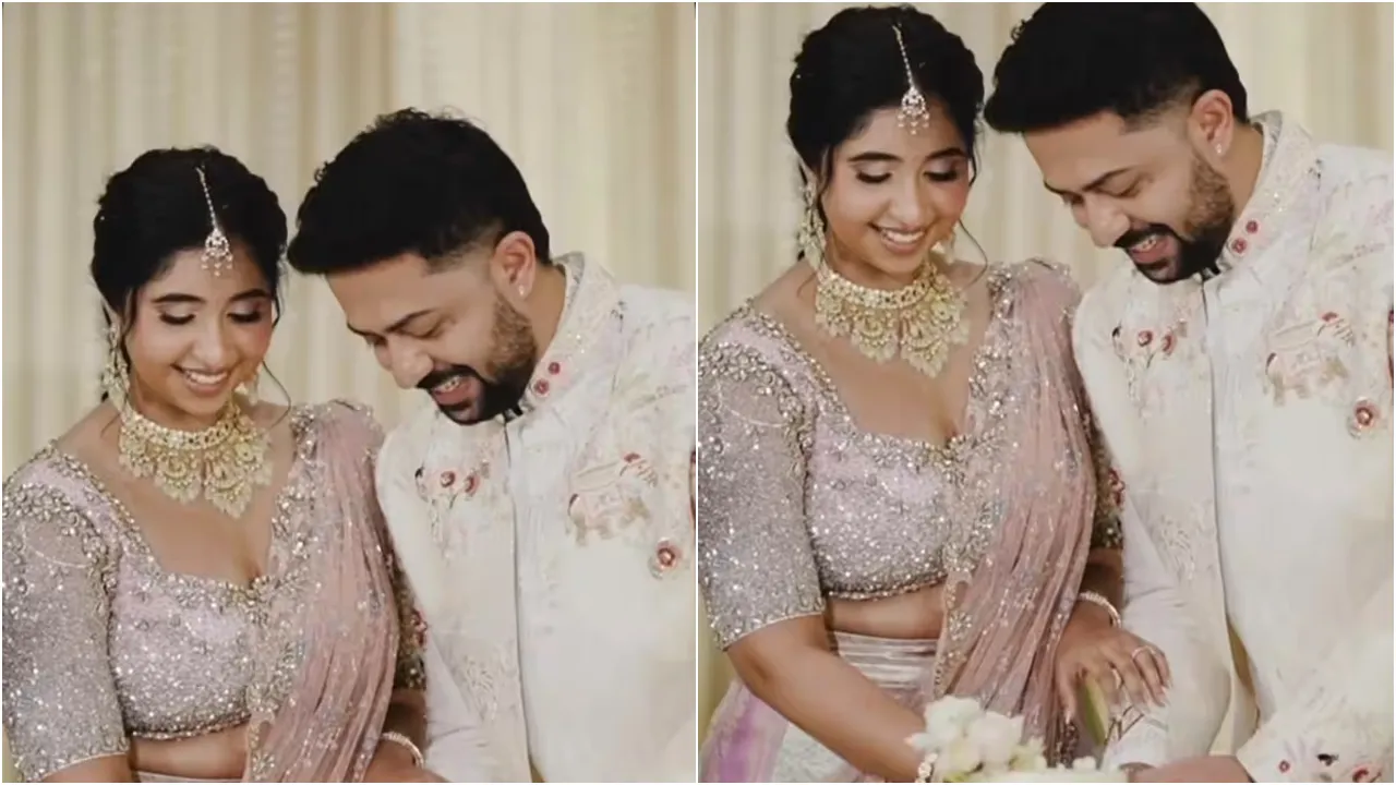 Photos: ಎಂಗೇಜ್‌ ಆದ ನಟ ದೇವರಾಜ್‌ ಪುತ್ರ ಪ್ರಣಾಮ್‌; ನಮಿತಾ ಜೊತೆ ಅದ್ದೂರಿಯಾಗಿ ನಡೆದ ನಿಶ್ಚಿತಾರ್ಥ ಸಮಾರಂಭ - Image 2