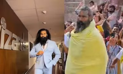 ಆಶ್ರಮದಲ್ಲಿ ಕಸ ಗುಡಿಸುತ್ತಿರುವ WWE ಮಾಜಿ ಕುಸ್ತಿಪಟು