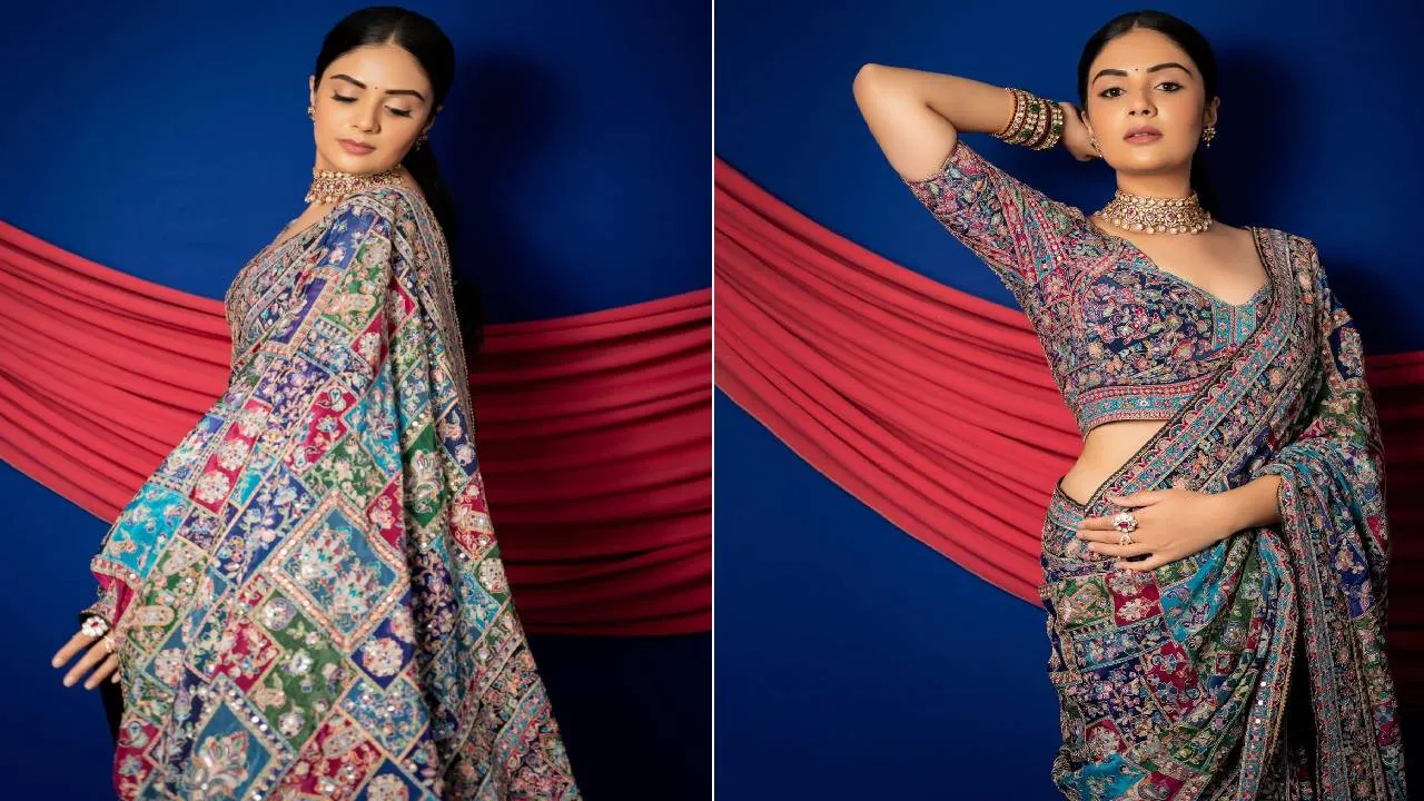 Wedding Fashion: ವೆಡ್ಡಿಂಗ್‌ ಫ್ಯಾಷನ್‌ನಲ್ಲಿ ಮಹಿಳೆಯರನ್ನು ಸೆಳೆದ ಮಲ್ಟಿ ಕಲರ್ಡ್‌ ಡಿಜಿಟಲ್‌ ಪ್ರಿಂಟೆಡ್‌ ಸೀರೆಗಳು - Image 4
