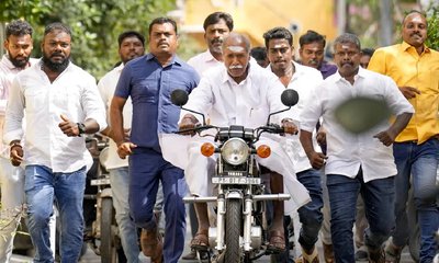 ಪುದುಚೇರಿಯಲ್ಲಿ ಮ್ಯಾಜಿಕ್‌ ನಂಬರ್‌ ತಲುಪಿದ ಎನ್‌ಡಿಎ ಮೈತ್ರಿಕೂಟ