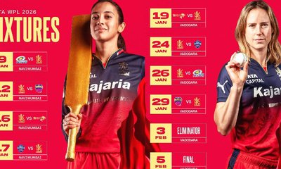 ಆರ್‌ಸಿಬಿಯ 8 ಲೀಗ್‌ ಪಂದ್ಯಗಳ ವೇಳಾಪಟ್ಟಿ ಇಲ್ಲಿದೆ