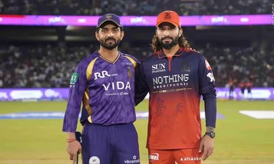 IPL 2026: ಕೆಕೆಆರ್ ಎದುರು ಟಾಸ್‌ ಗೆದ್ದು ಬೌಲಿಂಗ್‌ ಆರಿಸಿಕೊಂಡ ಆರ್‌ಸಿಬಿ!