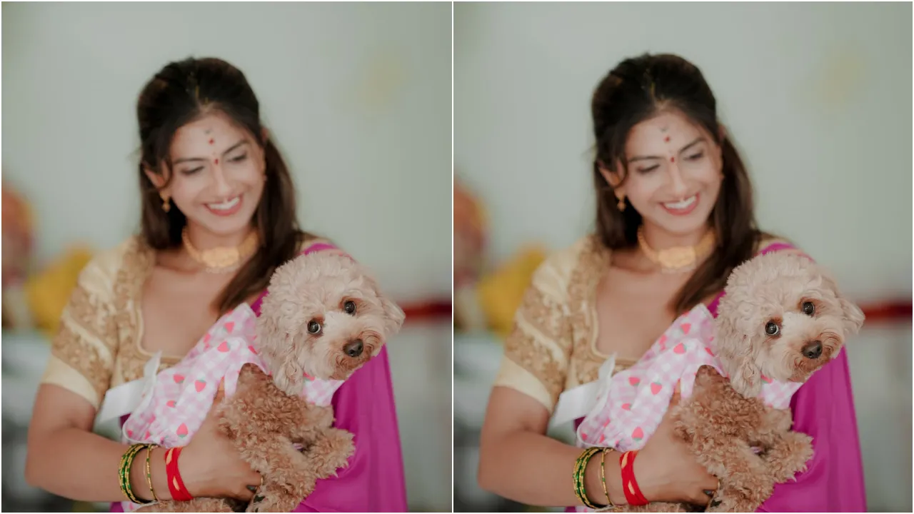 ‌Photos: ʻನಾನು ಅಂದುಕೊಂಡಿದ್ದು ಈಡೇರಿದೆ, ಥ್ಯಾಂಕ್ಯೂ ಯುನಿವರ್ಸ್‌..ʼ; ಹೊಸ ಮನೆಗೆ ಅದ್ದೂರಿಯಾಗಿ ಗೃಹ ಪ್ರವೇಶ ಮಾಡಿದ ʻಬಿಗ್‌ ಬಾಸ್‌ʼ ರಿಷಾ ಗೌಡ - Image 1