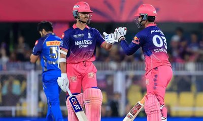 ಮುಂಬೈ ಇಂಡಿಯನ್ಸ್‌ಗೆ ಶಾಕ್‌ ನೀಡಿದ ರಾಜಸ್ಥಾನ್‌ ರಾಯಲ್ಸ್‌!
