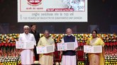 ಆರ್‌ಎಸ್‌ಎಸ್‌ ಶತಮಾನೋತ್ಸವ; 100 ರೂ. ನಾಣ್ಯ, ಅಂಚೆ ಚೀಟಿ ಬಿಡುಗಡೆ