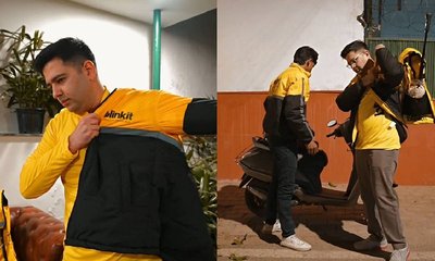 ಡೆಲಿವರಿ ಬಾಯ್ ಆದ ಸಂಸದ ರಾಘವ ಚಡ್ಡಾ: ವಿಡಿಯೊ ಫುಲ್ ವೈರಲ್!