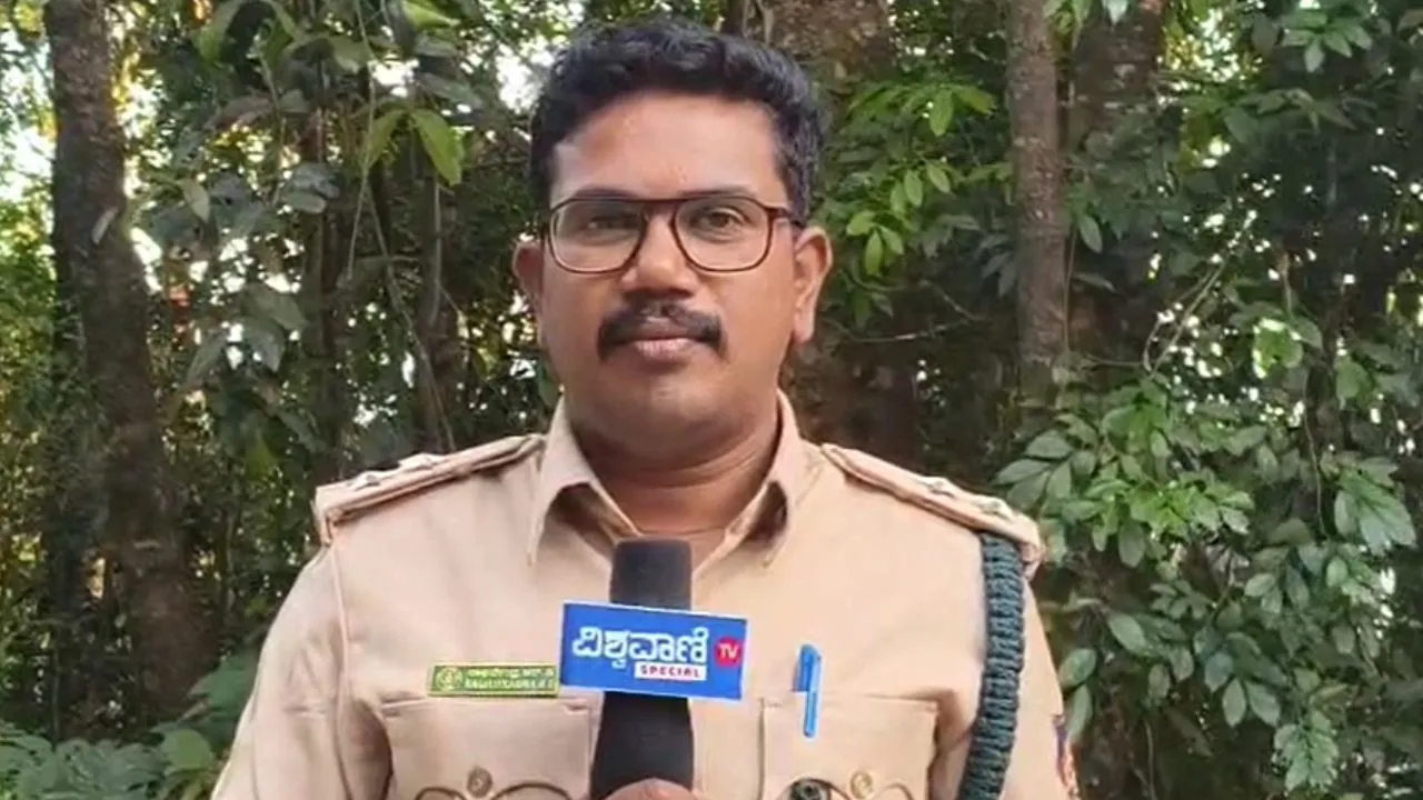 Raghavendra RD, DRFO siddapur