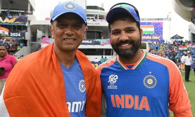 ಭಾರತ ವೈಟ್‌ಬಾಲ್‌ ಕ್ರಿಕೆಟ್‌ ಸಕ್ಸಸ್‌ಗೆ ರೋಹಿತ್‌ ಕಾರಣ: ದ್ರಾವಿಡ್‌!