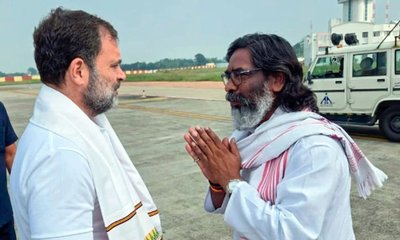 “ಜಾರ್ಖಂಡ್ ಸಿಎಂ ಹೇಮಂತ್ ಸೊರೇನ್‌ಗೆ ರಾಹುಲ್ ಗಾಂಧಿ ಪತ್ರ