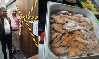 ಆಹಾರ ಇಲಾಖೆಯಿಂದ ಯುಬಿ ಸಿಟಿಯ ಹೋಟೆಲ್‌ಗಳ ಮೇಲೆ ದಾಳಿ