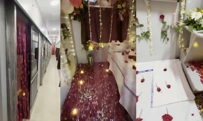 ಹನಿಮೂನ್ ಸ್ಪಾಟ್ ಆಗಿ ಅಲಂಕೃತಗೊಂಡ ರೈಲು ಬೋಗಿ