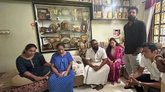 ರಾಕೇಶ್‌ ಪೂಜಾರಿ ಮನೆಗೆ ರಿಷಬ್‌ ಶೆಟ್ಟಿ ಭೇಟಿ