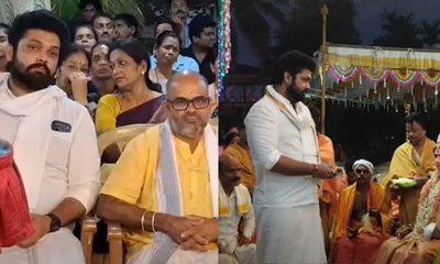 ಹುಟ್ಟೂರಿನಲ್ಲಿ ನೇಮೋತ್ಸವದಲ್ಲಿ ಭಾಗಿಯಾದ ರಕ್ಷಿತ್‌ ಶೆಟ್ಟಿ