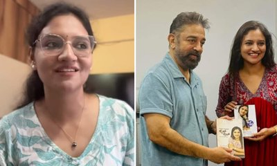 ಕಮಲ್ ಹಾಸನ್​ಗೆ ರಂಜನಿ ರಾಘವನ್ ಕನ್ನಡ ಪುಸ್ತಕ ಕೊಟ್ಟಿದ್ದೇಕೆ?