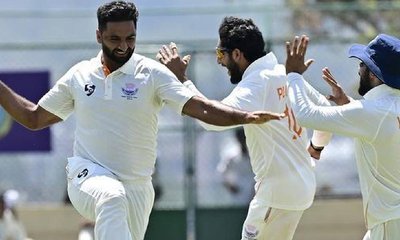 ರಣಜಿ ಫೈನಲ್‌; 293 ರನ್‌ಗೆ ಕರ್ನಾಟಕ ಆಲೌಟ್‌