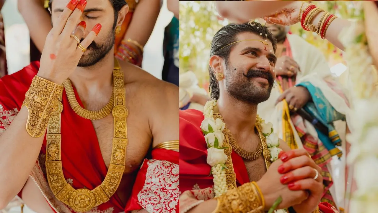 ವಿಜಯ್‌ ದೇವರಕೊಂಡ ತಾಳಿ ಕಟ್ಟುವ ವೇಳೆ ಕಣ್ತುಂಬಿಕೊಂಡ ರಶ್ಮಿಕಾ ಮಂದಣ್ಣ; ಇಲ್ಲಿದೆ ವಿರೋಶ್ ವಿವಾಹದ ಫೋಟೊಗಳು - Image 5