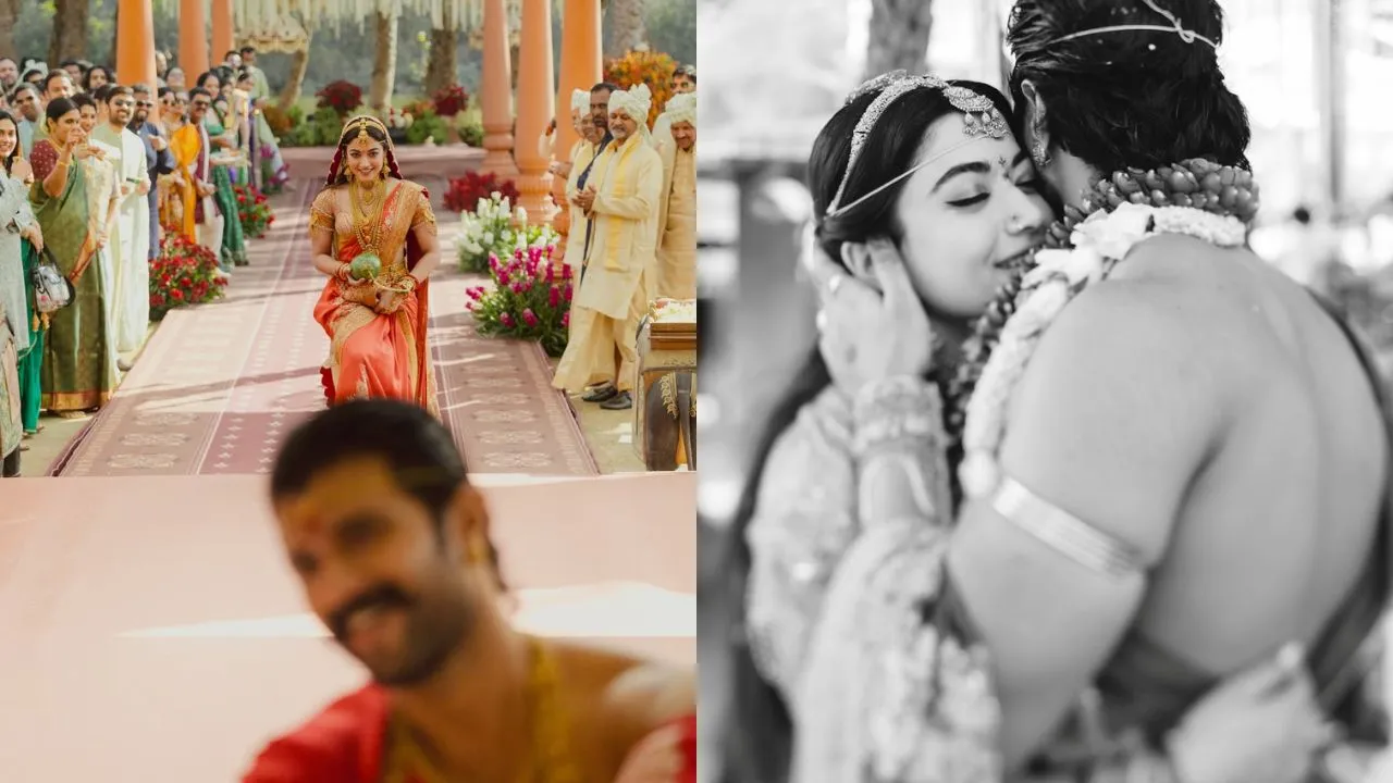 ವಿಜಯ್‌ ದೇವರಕೊಂಡ ತಾಳಿ ಕಟ್ಟುವ ವೇಳೆ ಕಣ್ತುಂಬಿಕೊಂಡ ರಶ್ಮಿಕಾ ಮಂದಣ್ಣ; ಇಲ್ಲಿದೆ ವಿರೋಶ್ ವಿವಾಹದ ಫೋಟೊಗಳು - Image 2