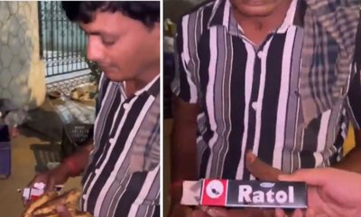 ಹಣ್ಣುಗಳಿಗೆ ಇಲಿ ಪಾಷಾಣ ಸವರಿದ ಬೀದಿಬದಿ ವ್ಯಾಪಾರಿ