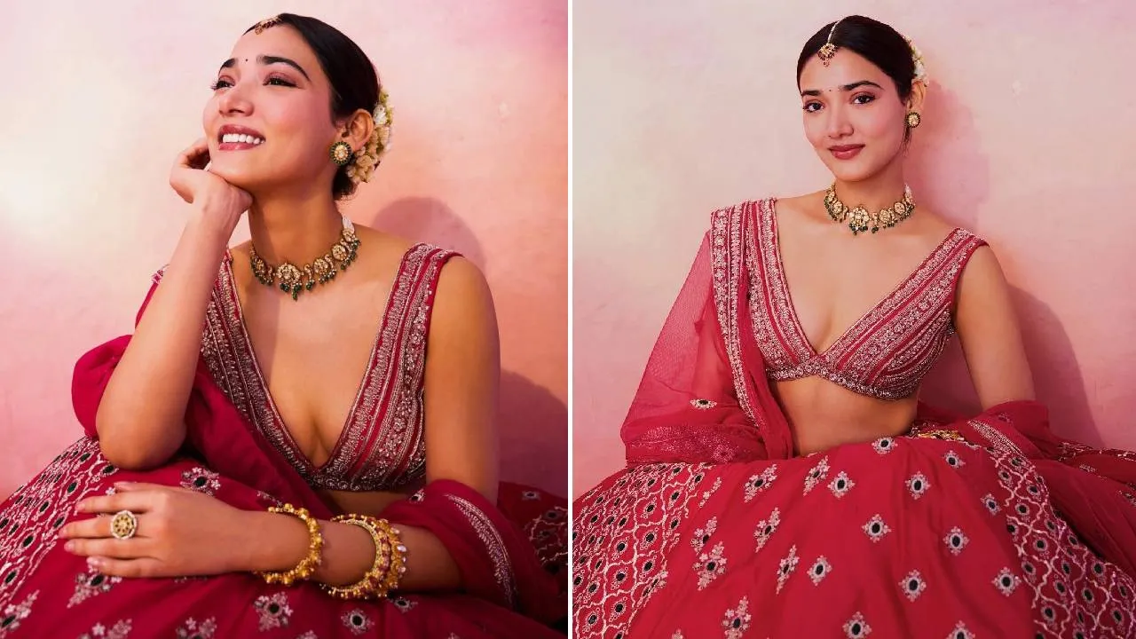 Lehenga Fashion 2026: ಎಥ್ನಿಕ್‌ ಲುಕ್‌ ನೀಡುವ ರೆಡ್‌ ಲೆಹೆಂಗಾ ಸೀಕ್ರೆಟ್ಸ್ - Image 5