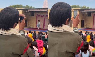 ಕೀಪ್ಯಾಡ್ ಫೋನ್‌ನಲ್ಲಿ ಮಗಳ ನೃತ್ಯವನ್ನು ಸೆರೆಹಿಡಿದ ತಂದೆ