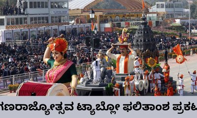 ಗಣರಾಜ್ಯೋತ್ಸವ ಪರೇಡ್: ಮಹಾರಾಷ್ಟ್ರದ ಟ್ಯಾಬ್ಲೋಗೆ ಪ್ರಥಮ ಸ್ಥಾನ