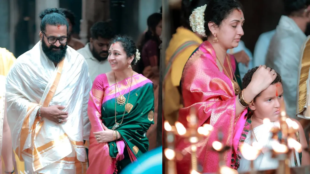 Kantara Chapter 1: 'ಕಾಂತಾರ: ಚಾಪ್ಟರ್‌ 1' ರಿಲೀಸ್‌ಗೆ ದಿನಗಣನೆ; ಕೊಲ್ಲೂರು ದೇಗುಲಕ್ಕೆ ರಿಷಬ್‌ ಶೆಟ್ಟಿ ದಂಪತಿ ಭೇಟಿ - Image 1