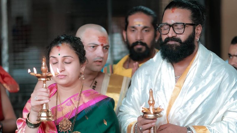 Rishab Shetty at Kolluru