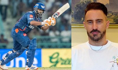 ರಿಷಭ್‌ ಪಂತ್‌ಗೆ ಮಹತ್ವದ ಸಲಹೆಯನ್ನು ನೀಡಿದ ಡು ಪ್ಲೆಸಿಸ್‌!