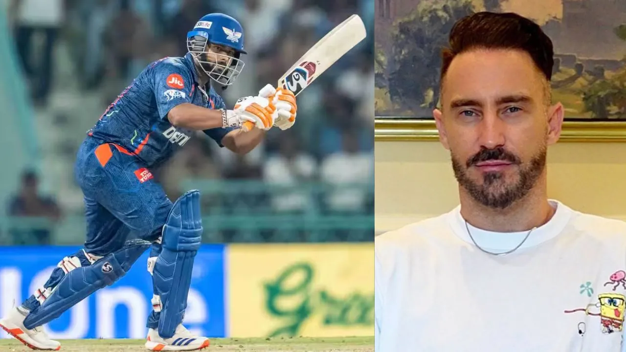 IPL 2026: ಟಿ20 ಕ್ರಿಕೆಟ್‌ನಲ್ಲಿ ಸಕ್ಸಸ್‌ ಆಗಲು ರಿಷಭ್‌ ಪಂತ್‌ಗೆ ಡುಪ್ಲೆಸಿಸ್‌ ಮಹತ್ವದ ಸಲಹೆ!