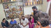 ರಾಕೇಶ್ ಪೂಜಾರಿ ಮನೆಗೆ ದಿಢೀರ್ ಭೇಟಿಕೊಟ್ಟ ರಿಷಭ್ ಶೆಟ್ಟಿ