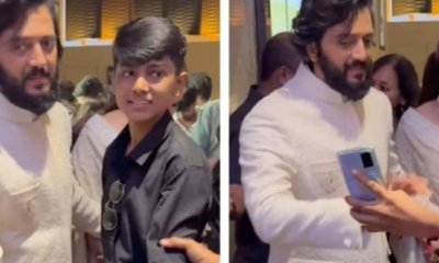 ಸೆಲ್ಫಿ ಕೇಳಲು ಬಂದ ಅಭಿಮಾನಿ ಜತೆ ನಟ ರಿತೇಶ್ ದೇಶ್‌ಮುಖ್ ಫುಲ್ ಗರಂ