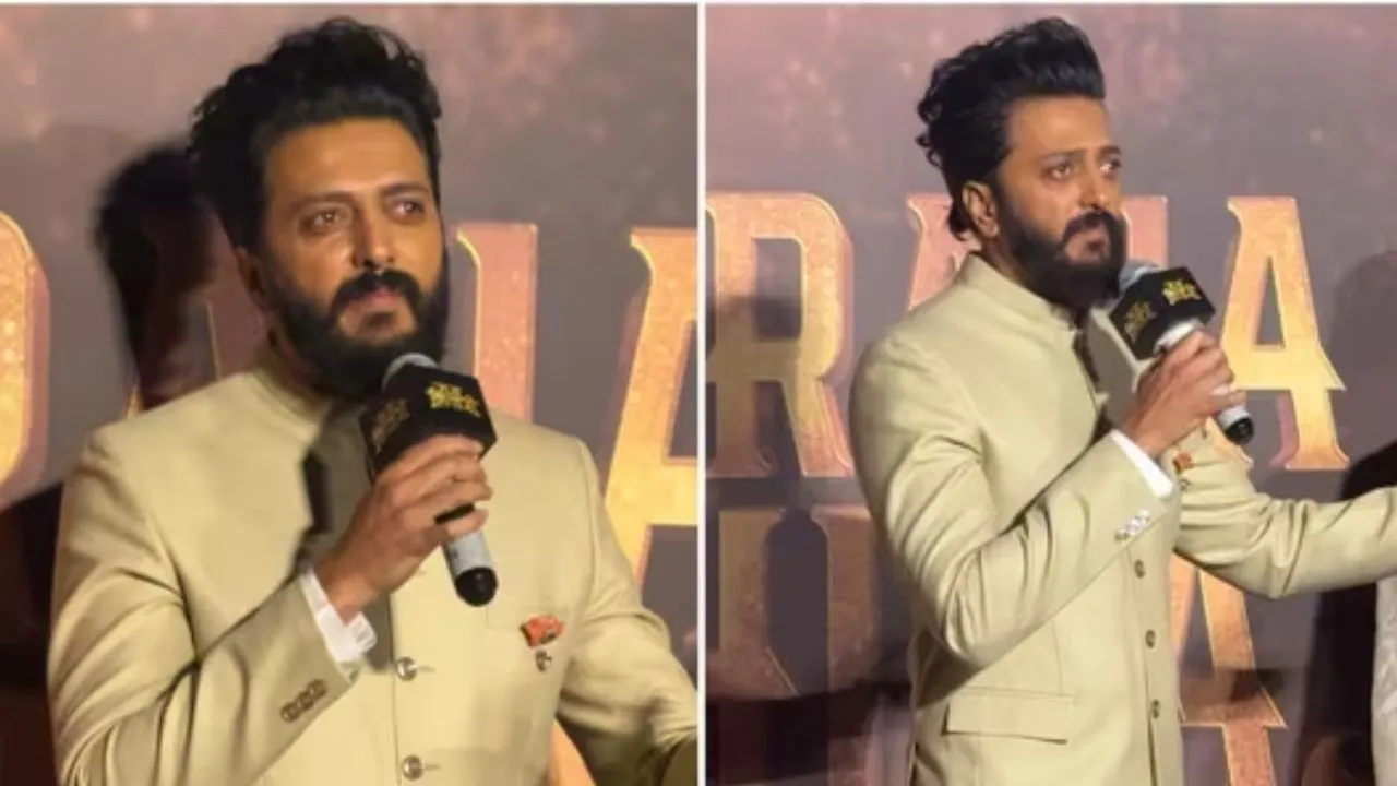 Riteish Deshmukh: ರಾಜಾ ಶಿವಾಜಿ ಟ್ರೇಲರ್ ಬಿಡುಗಡೆ ; ರಿತೇಶ್ ದೇಶಮುಖ್ ಭಾವುಕ