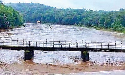 ಪಶ್ಚಿಮಮುಖಿಯಾಗಿ ಅರಬ್ಬಿ ಸಮುದ್ರ ಸೇರುವ ಬೇಡ್ತಿ, ಪೂರ್ವಕ್ಕೆ ಹರಿವಳೇ..?